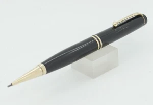 Parker Duofold Senior Black w/Gold Trim 1.1mm Pencil - c. 1930 - USA - Picture 1 of 4