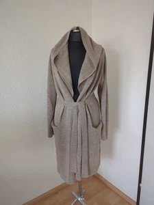 ekuboo Baby Alpaka Damen Strickjacke Mantel braun - Bild 1 von 9