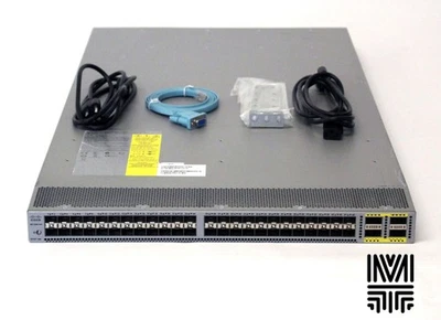 Cisco N6K-C6001-64P Fixed 48-Port 10G SFP+ 4QSFP Network Switch w/ Dual PSU - Image 1 of 4