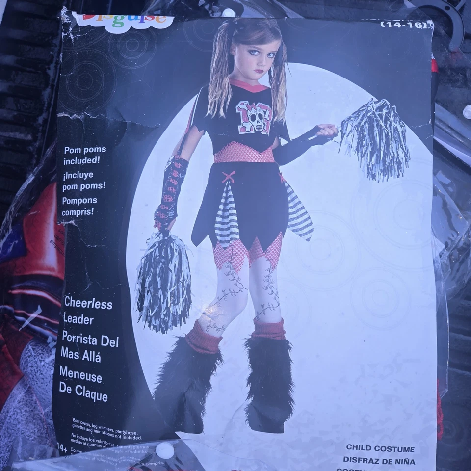 Costumes for All Occasions Dg2802j Cheerless Leader 14-16