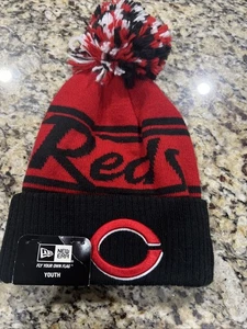 Cincinnati Reds New Era Junior POM Cap - Picture 1 of 15
