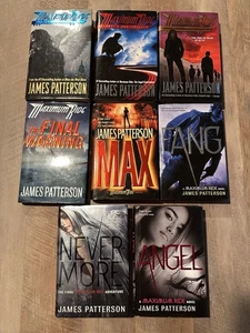 James Patterson Maximum Ride Series Books 1-8 All Hardcover Set - Bild 1 von 18