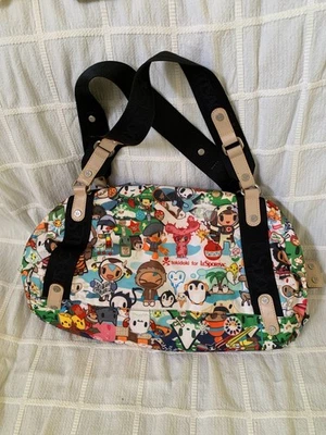 Tokidoki X LeSportsac  Tote Shoulder Bag Multicolor Print Nylon - Image 1 of 4