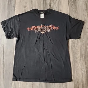 Harley-Davidson Hemd Herren L Schwarz Oklahoma City Logo Grafik Motorrad 2005 - Bild 1 von 5