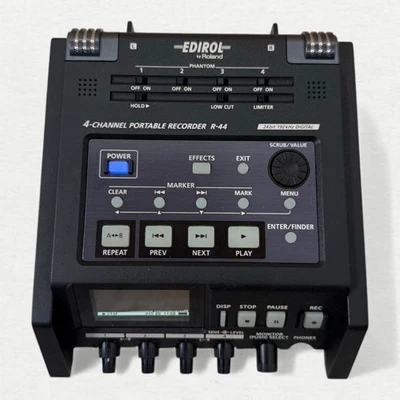 Roland R-44 Portable Audio Recorder 4-Channel Field Compact Recorder Unit - Image 1 of 4