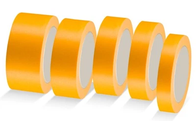 Profi Goldband Krepp 50 m Rolle Fineline Washi Klebeband Malerband Kreppband - Bild 1 von 4