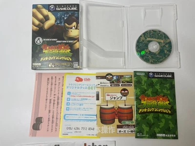 Donkey Kong Giungla Picchiare Nintendo Gamecube Ntsc-J Dal Giappone Manual 2005s - Immagine 1 di 4