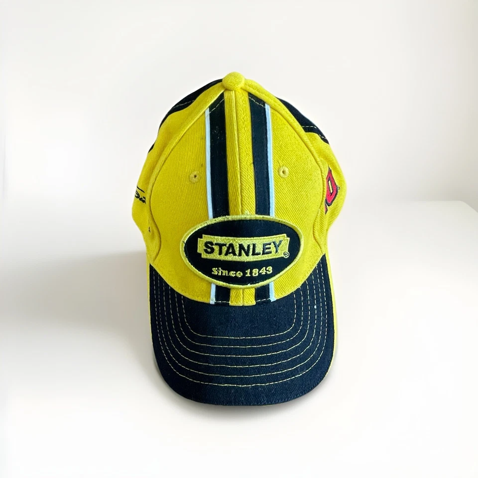 Gorra Scott Riggs Stanley Tools Valvoline Racing #10 #19 #9 para hombre NASCAR amarilla. Foto 1 de 4