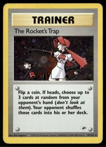 The Rocket's Trap Holo Raro Gimnasio Héroes 019/132 MP - Imagen 1 de 2
