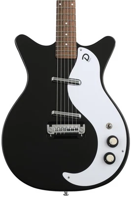 Guitarra eléctrica Danelectro '59M NOS+ - negra Foto 1 de 4