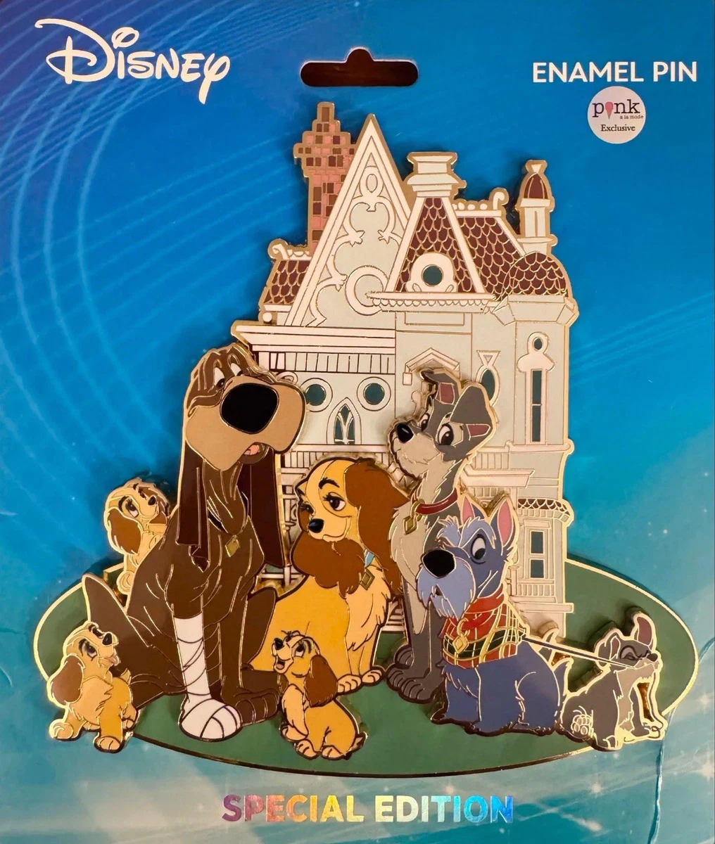Lady & the Tramp Contemporary Disney Pins, Patches & Buttons (1968