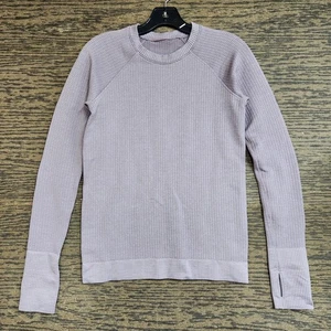 Lululemon Rest Less Pullover Bubble Dot Women's Medium Violet Verbena/Chrome - Picture 1 of 7