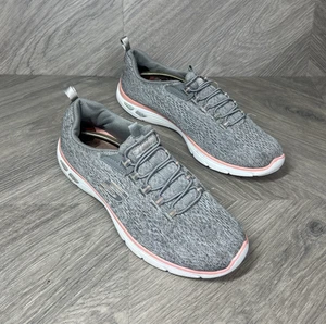 Skechers womens trainers grey - SIZE UK 6 - Picture 1 of 17