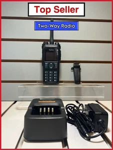 Hytera PD982 UHF Full Duplex DTMF 350-527 MHz DMR numérique LCD radio portable HAM - Photo 1/11