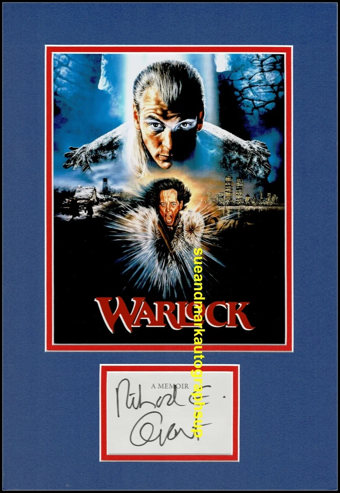 Richard E Grant Warlock Bram Stoker's Dracula Autograph Signed UACC RD 96 - Image 1 of 1