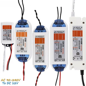 DC 12V Transformer Power LED Driver Adapter Supply For LED Strip Power Supply - Picture 1 of 16