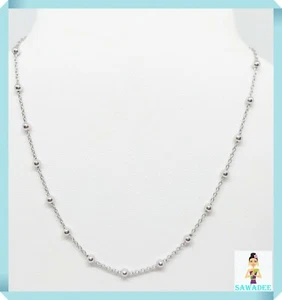 Catena in Argento Modello Rosario Pallino - Picture 1 of 6