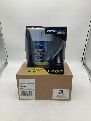 Zero Water 6 Pack 5-Stage Replacement Water Filters Filter & 10 Cup Pitcher New - Image 1 of 4