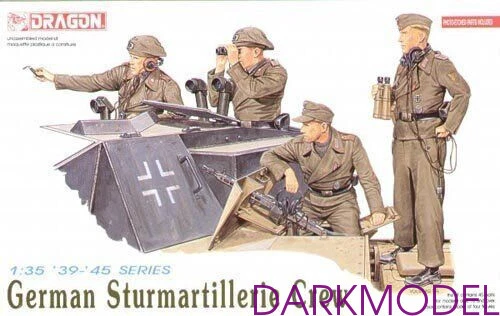 Dragon 6029 1/35 German Sturmartillerie Crew model kit - Image 1 of 1