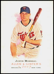 2007 Topps Allen & Ginter #61 Justin Morneau Minnesota Twins - Picture 1 of 2
