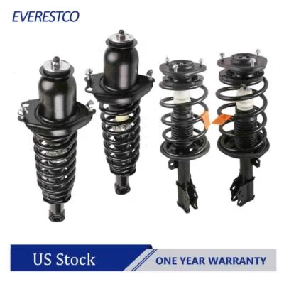 4PCS Shock Struts Assembly For 03-08 Pontiac Vibe Toyota Matrix FWD Front & Rear - Image 1 of 4