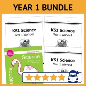 Year 1 Science Workbooks for 2026 - Books Bundle - Ages 5-6 - with Answers - NEW - Picture 1 of 12