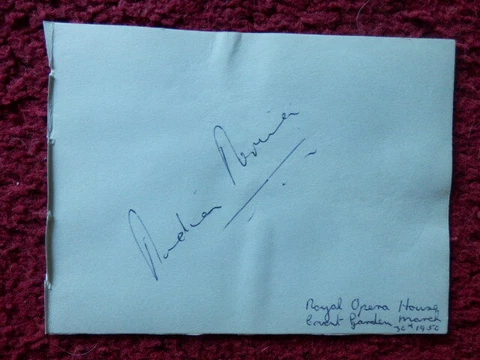 NADIA NERINA - JOHN HART -  BALLET DANCERS  -  AUTOGRAPHS - 1950 Cover