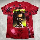 Goosebumps Night Of The Living Dummy T-Shirt Size Small Red Tie Dye R.L. Stine