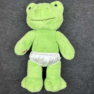 Build A Bear Spring Green Frog 16" Stuffed Plush Animal - Picture 1 of 10