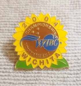 2004 Wichita WIBC Championship Tournament Pin Bowling Sunflower Free Shipping - Picture 1 of 2