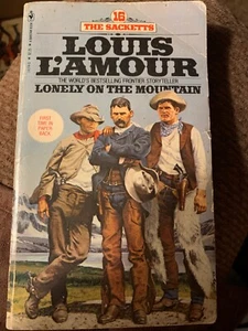 Lonely On the Mountain The Sacketts 16 (vintage paperback) - Picture 1 of 2
