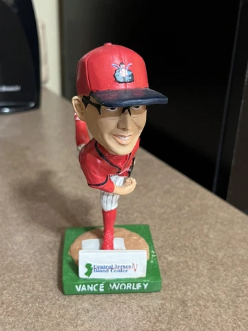 Vance Worley Lakewood Blueclaws SGA Bobblehead - Phillies - No Box Cover