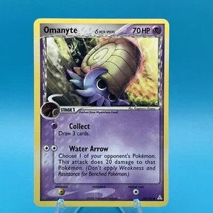 Pokémon TCG Omanyte EX Holon Phantoms 74 Regular Common - Picture 1 of 10