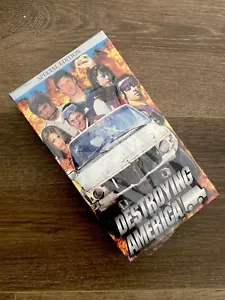 SIGNED Hook Ups “Destroying America” Skateboard Video VHS Vintage Jeremy Klein - Picture 1 of 5