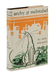 Archy & Mehitabel by DON MARQUIS ~ First Edition 1927 ~ 1st Printing - Imagen 1 de 6