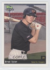 1991 Classic Best Kane County Cougars Brad Tyler #20