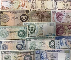 CYPRUS POUND BANKNOTES - CHOICE OF NOTE & STYLE - CYPRIOT - Picture 1 of 16