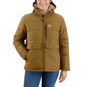 Carhartt' Women's Montana Relaxed Fit Insulated Jacket - Oak Brown - XS NWT - Picture 1 of 6