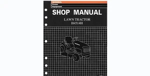 Honda H4514H Lawn Tractor Workshop Repair Service Manual (Reprint) - Bild 1 von 9