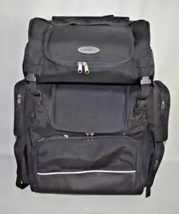 Bonitas bolsas en T expandibles de nailon para motocicleta Sissy Bar equipaje y bolsa con ruedas ~ 2 piezas - Imagen 1 de 10