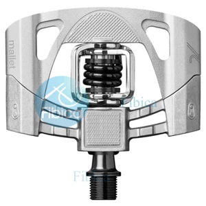 NUEVO CRANKBROTHERS MALLET 2 PEDALES RAW PLATEADOS - Imagen 1 de 1