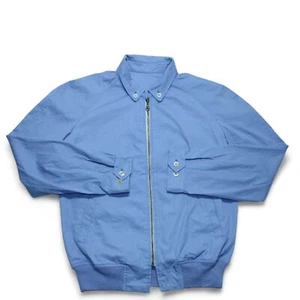 Chaqueta Burberry Vintage Hombre Pequeña Bebé Azul Hecha en España Cremallera Diseñador Años 90 - Imagen 1 de 13