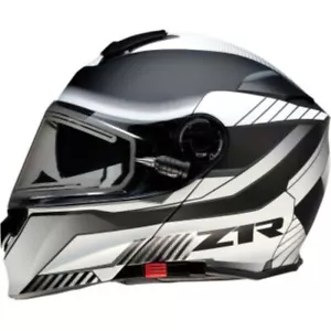2024 Z1R Solaris Scythe Snow Modular Electric Shield Helmet - Pick Size & Color - Picture 1 of 8