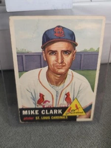 1953 Topps Set-Break #193 Mike Clark LOW GRADE - Picture 1 of 2