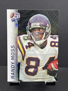 2024 Leaf Pro Set Retro #RB-70 Randy Moss BLACK SSP /3 Minnesota Vikings - Picture 1 of 2