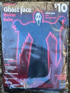 FUN WORLD Scream Ghost Face Halloween Costume W/Hooded Robe *New* - Picture 1 of 4