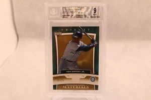 2005 Upper Deck Trilogy Ken Griffey Jr. Generations Present Materials Gold /25 9 - Picture 1 of 3