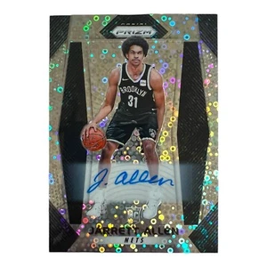 2017-18 Panini Prizm Jarrett Allen Disco Autograph Rookie RC SSP #154 NETS CAVS - Bild 1 von 2