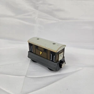 Thomas the Train Toby Tram Car Wooden Railway Tank Engine #7 Friends 2003 - Bild 1 von 10
