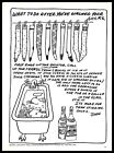 1975 Jose Cuervo Tequila Vintage Print Ad Socks Hand Washing Drawing B&W 1970S
